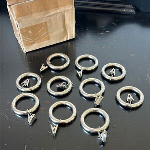 Pottery Barn .75” Standard Series Small Certain Rings w/Clips